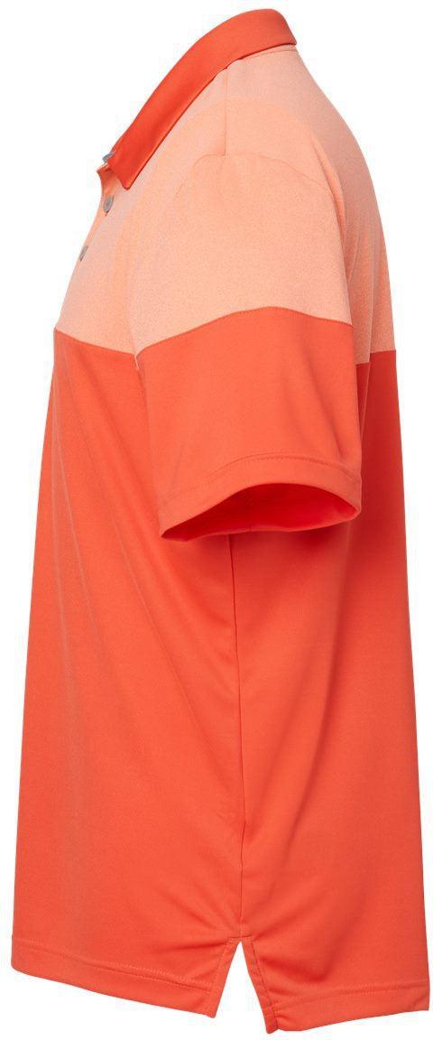 no-logo Adidas Heather 3Stripes Block Polo-Men's Polos-Adidas-Thread Logic