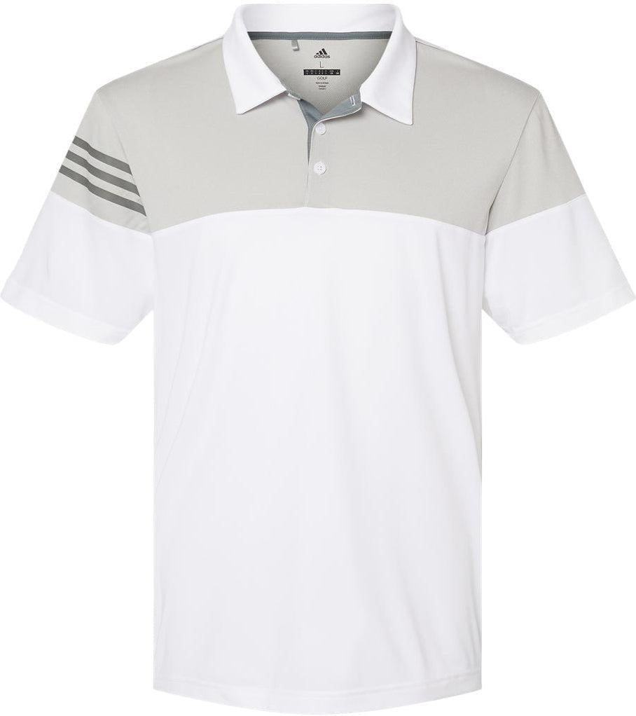 Adidas Heather 3Stripes Block Polo