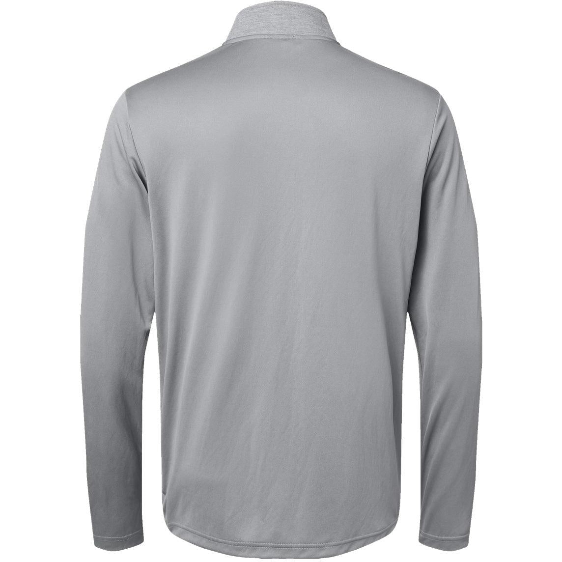 no-logo Adidas Heather Block Print Quarter-Zip Pullover-Outerwear-Adidas-Thread Logic