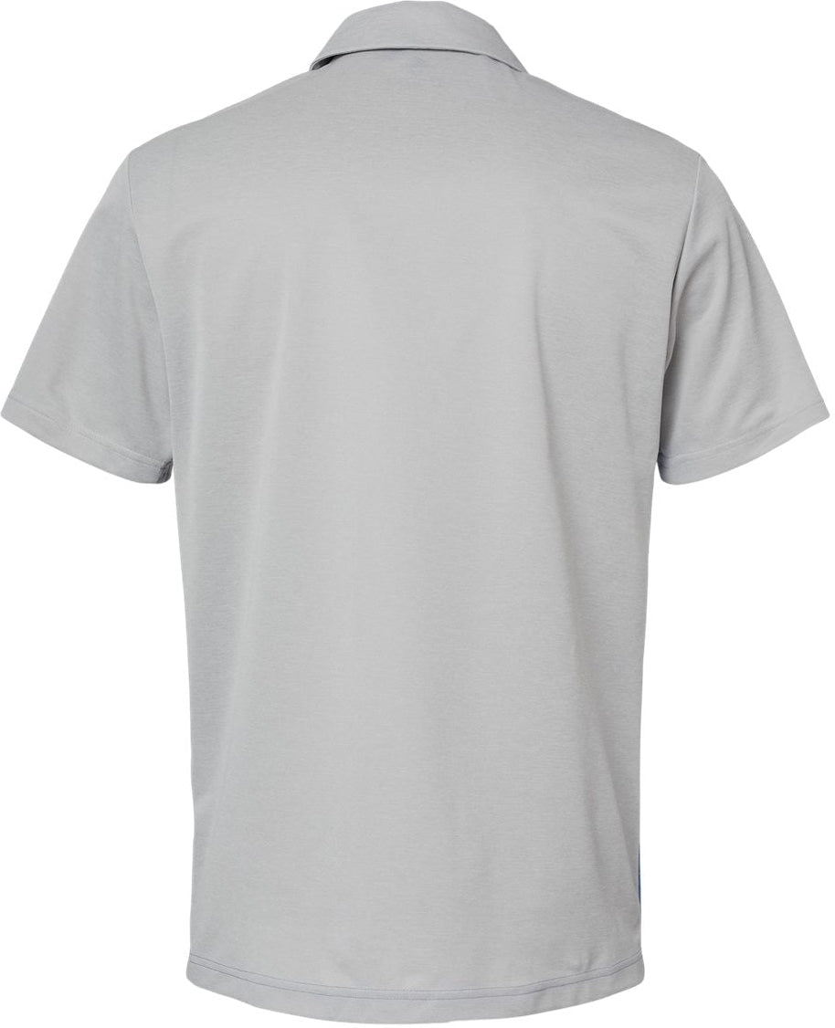 no-logo Adidas Heathered Colorblock 3-Stripes Sport Shirt-Men's Polos-Adidas-Thread Logic