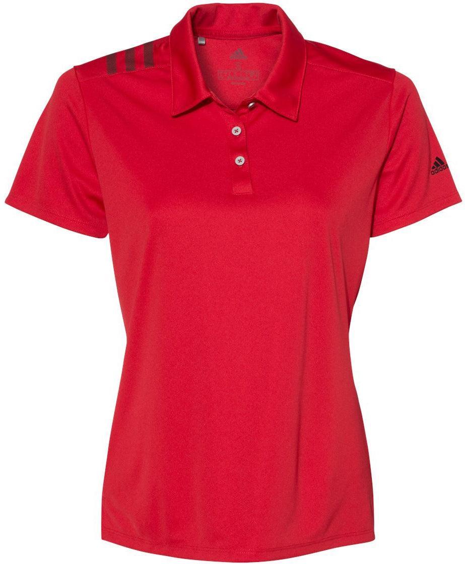 Adidas Women's 3-Stripes Shoulder Polo