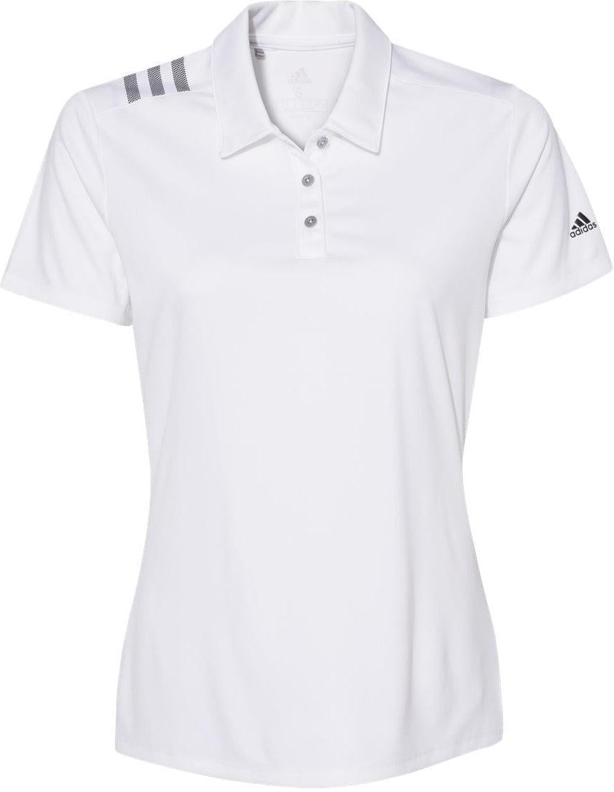 Adidas Women's 3-Stripes Shoulder Polo