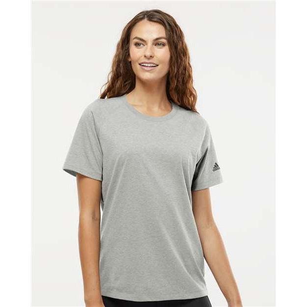 no-logo Adidas Ladies Blended T-Shirt-Apparel-Adidas-Thread Logic
