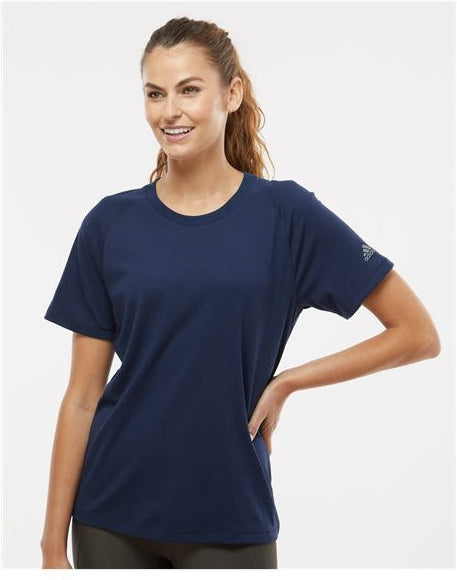 no-logo Adidas Ladies Blended T-Shirt-Apparel-Adidas-Thread Logic