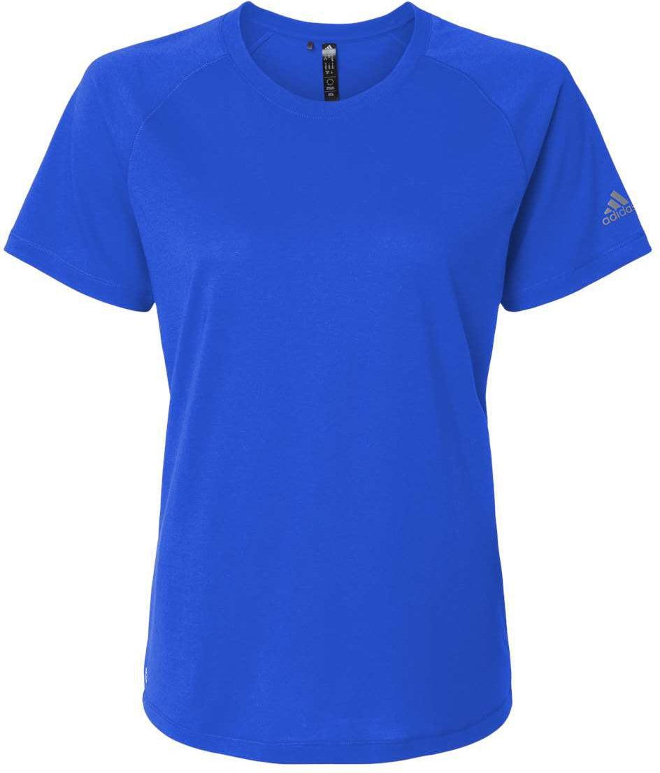 Adidas Ladies Blended T-Shirt-Apparel-Adidas-Collegiate Royal-S-Thread Logic