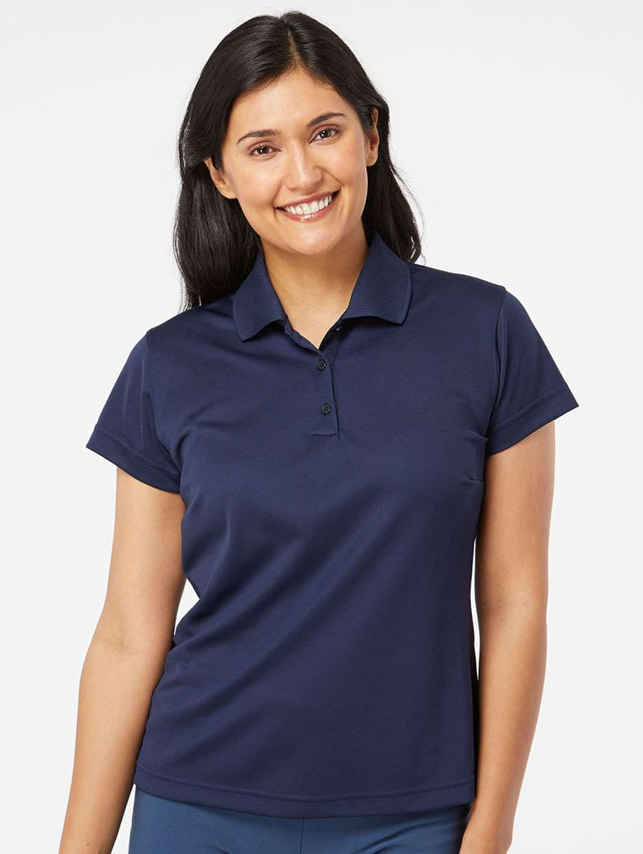 no-logo Adidas Ladies Climalite Basic Polo Shirt -Ladies Polos-Adidas-Thread Logic