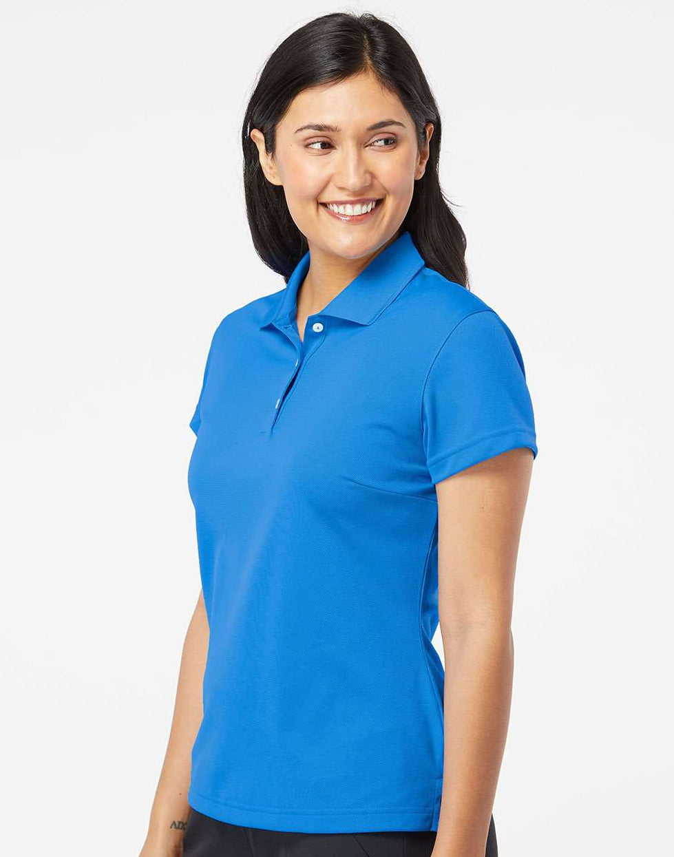 no-logo Adidas Ladies Climalite Basic Polo Shirt -Ladies Polos-Adidas-Thread Logic