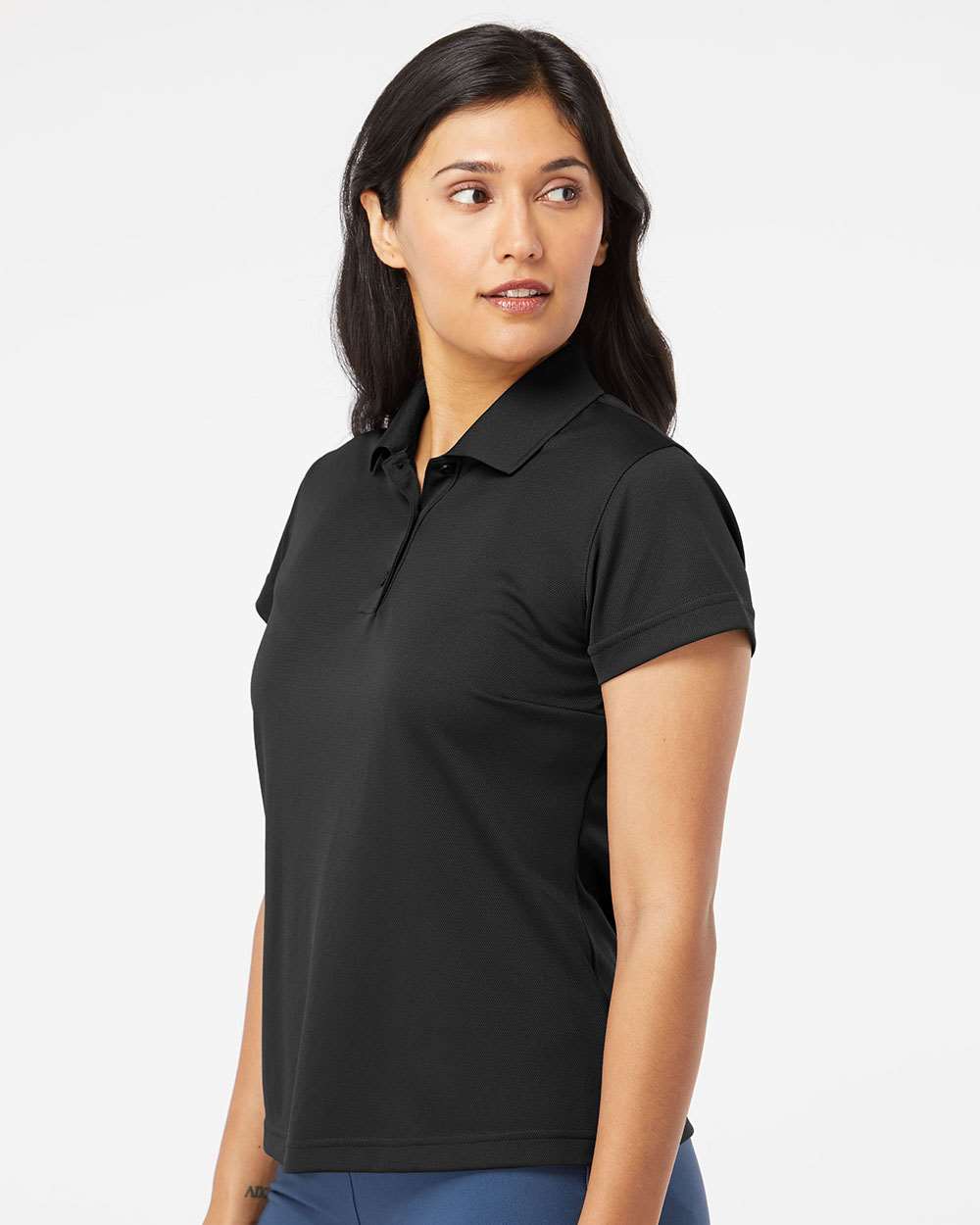no-logo Adidas Ladies Climalite Basic Polo Shirt -Ladies Polos-Adidas-Thread Logic