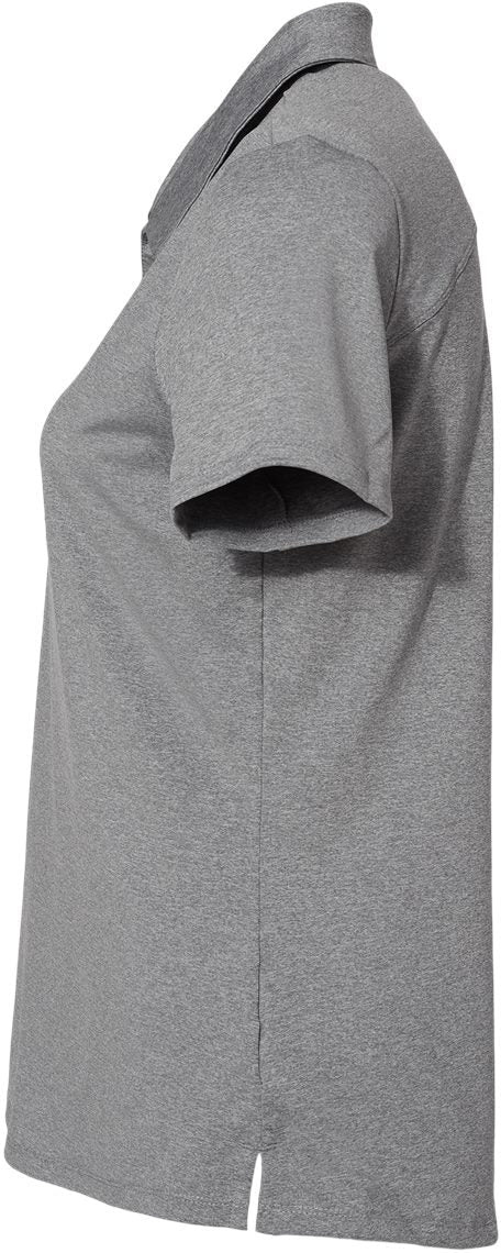 no-logo Adidas Ladies Floating 3-Stripes Sport Shirt-Ladies Polos-Adidas-Thread Logic