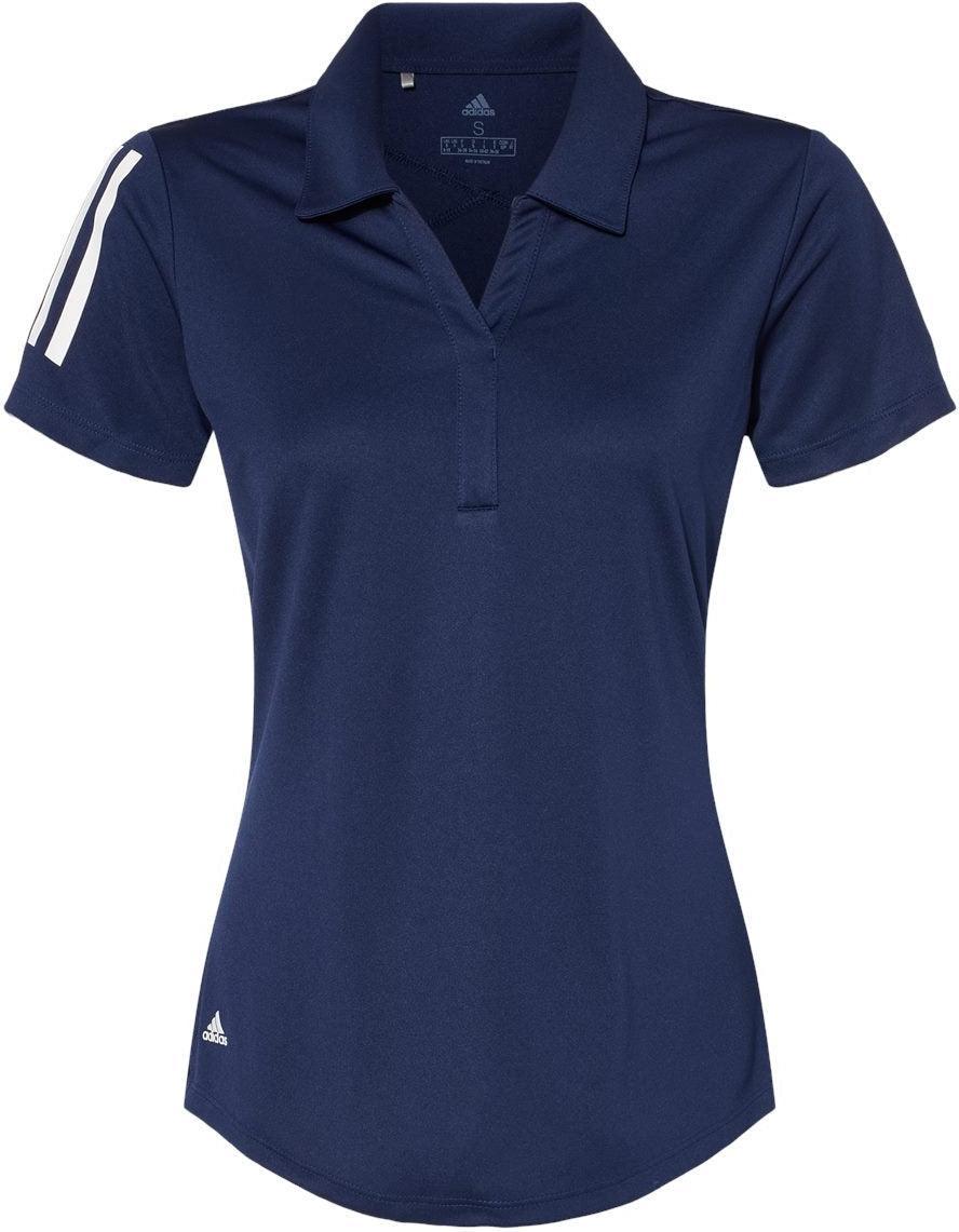 Adidas Women's Floating 3-Stripes Sport Shirt