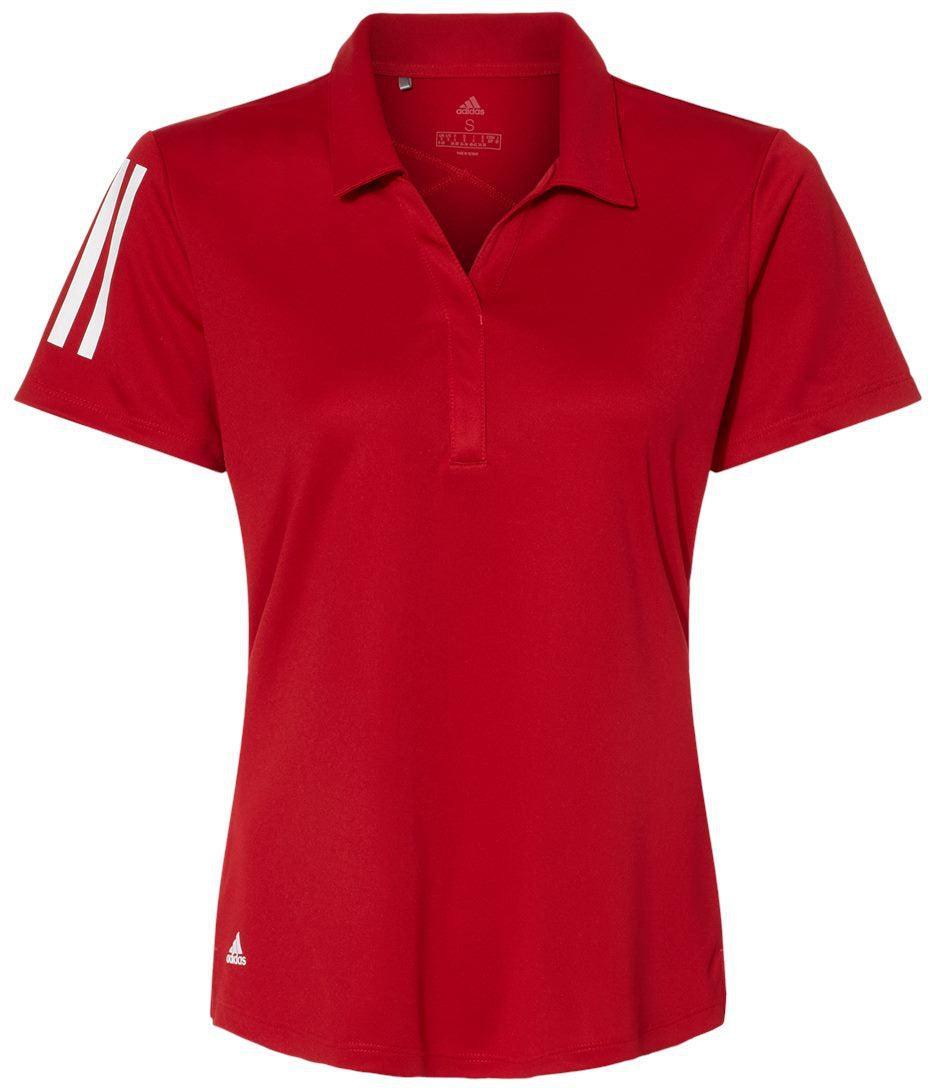 Adidas Women's Floating 3-Stripes Sport Shirt