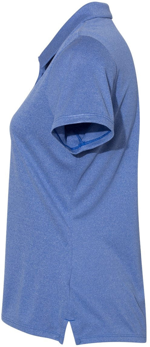 no-logo Adidas Ladies Heathered Polo-Ladies Polos-Adidas-Thread Logic