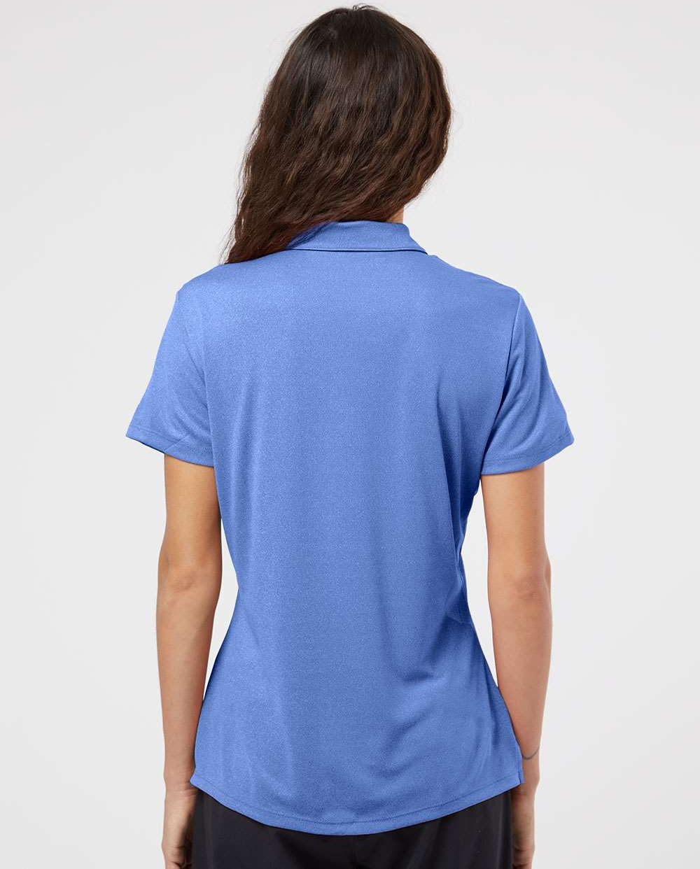 no-logo Adidas Ladies Heathered Polo-Ladies Polos-Adidas-Thread Logic