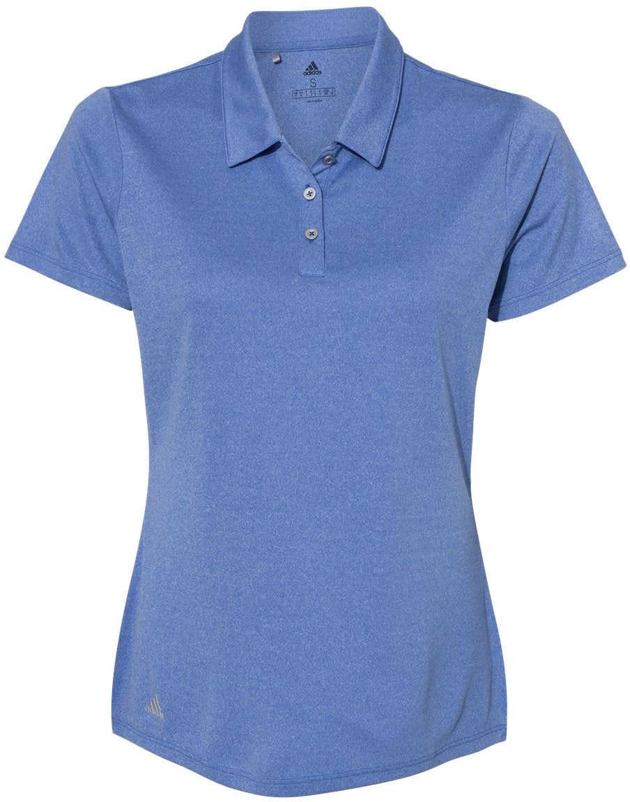 Adidas Ladies Heathered Polo