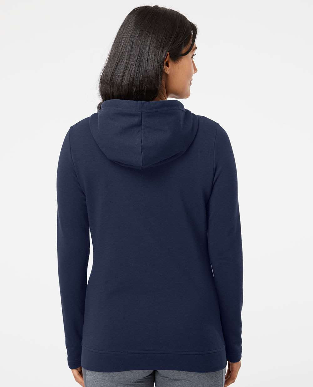 no-logo Adidas Ladies Lightweight Hooded Sweatshirt-Ladies Layering-Adidas-Thread Logic