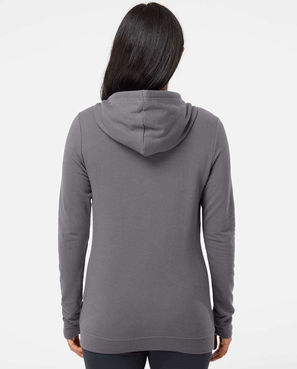 no-logo Adidas Ladies Lightweight Hooded Sweatshirt-Ladies Layering-Adidas-Thread Logic