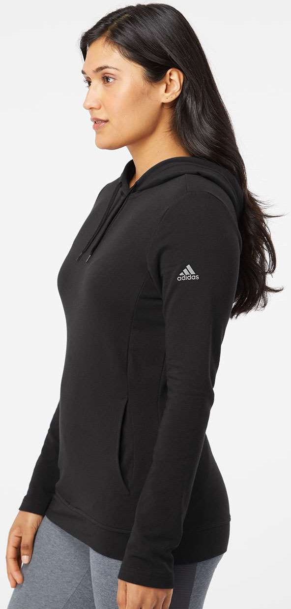 no-logo Adidas Ladies Lightweight Hooded Sweatshirt-Ladies Layering-Adidas-Thread Logic