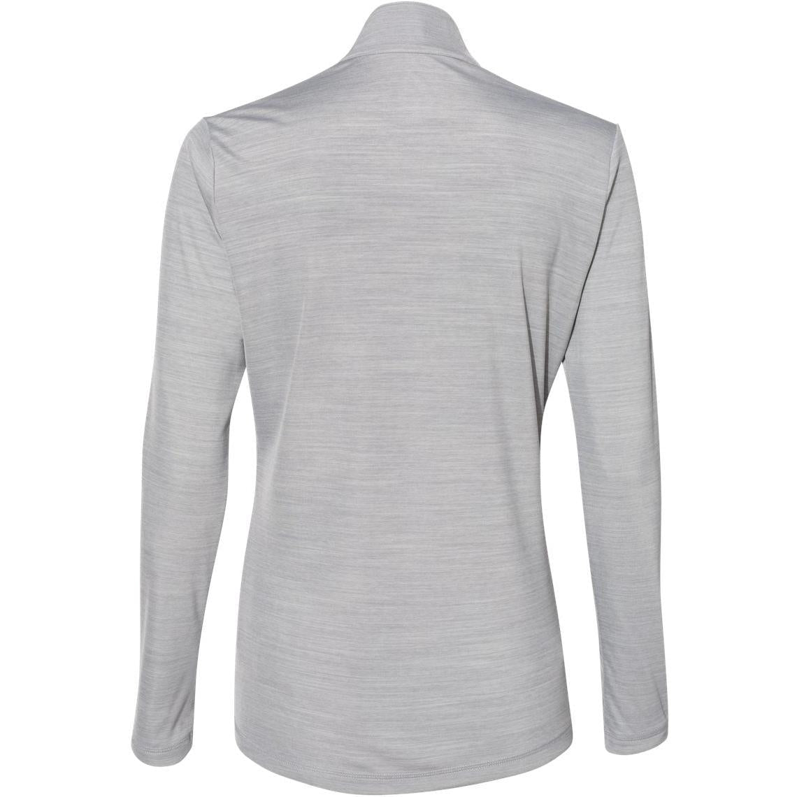 no-logo Adidas Women's Lightweight Mélange QuarterZip Pullover-Quarter Zips-Adidas-Thread Logic