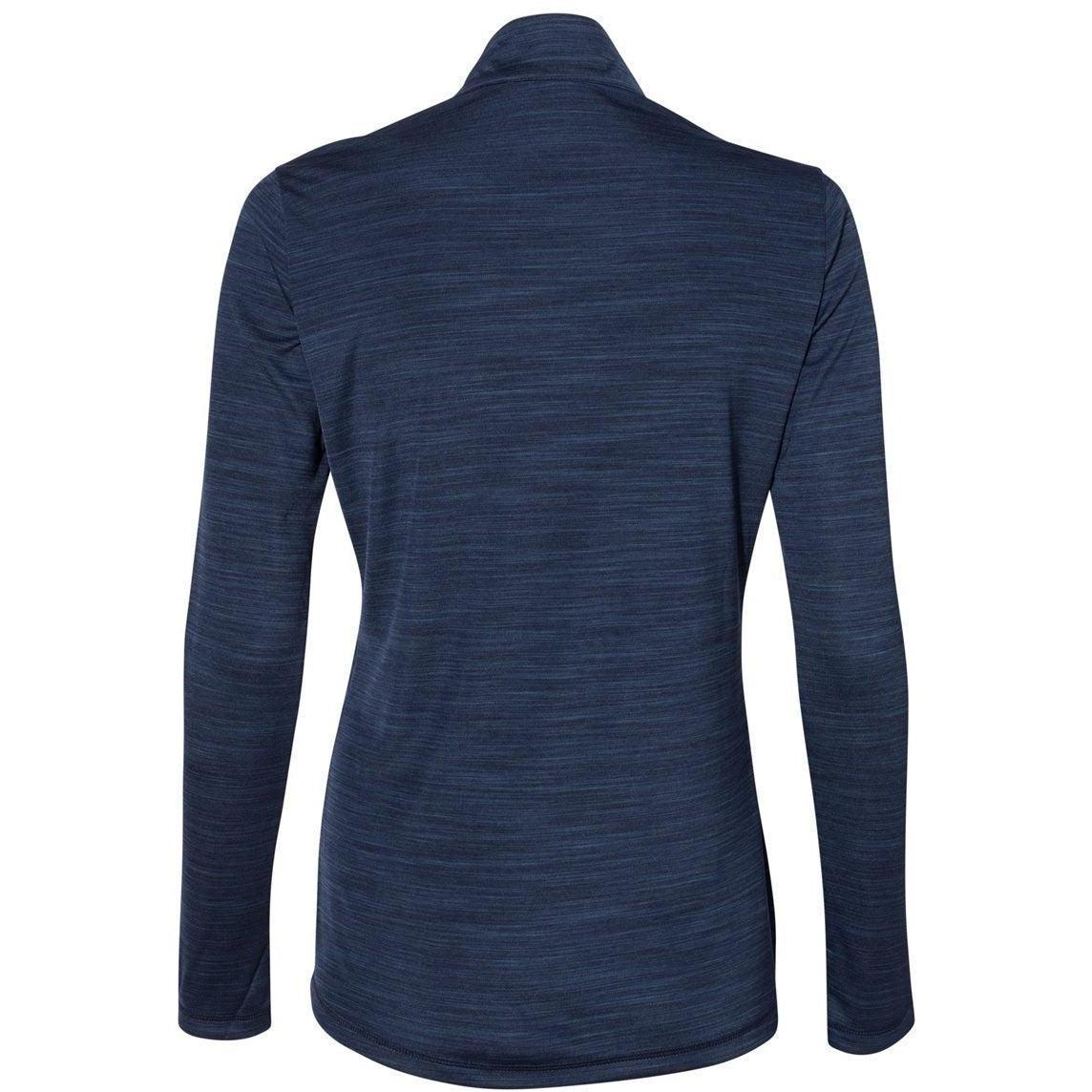 no-logo Adidas Women's Lightweight Mélange QuarterZip Pullover-Quarter Zips-Adidas-Thread Logic