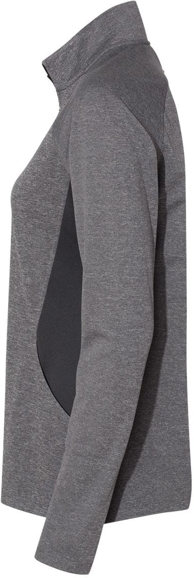 no-logo Adidas Ladies Lightweight QuarterZip Pullover-Ladies Layering-Adidas-Thread Logic