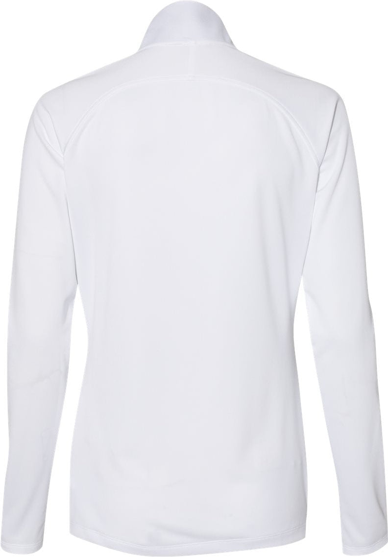 no-logo Adidas Ladies Lightweight QuarterZip Pullover-Ladies Layering-Adidas-Thread Logic