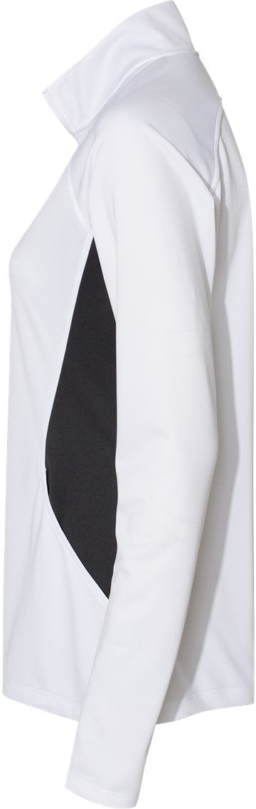 no-logo Adidas Ladies Lightweight QuarterZip Pullover-Ladies Layering-Adidas-Thread Logic