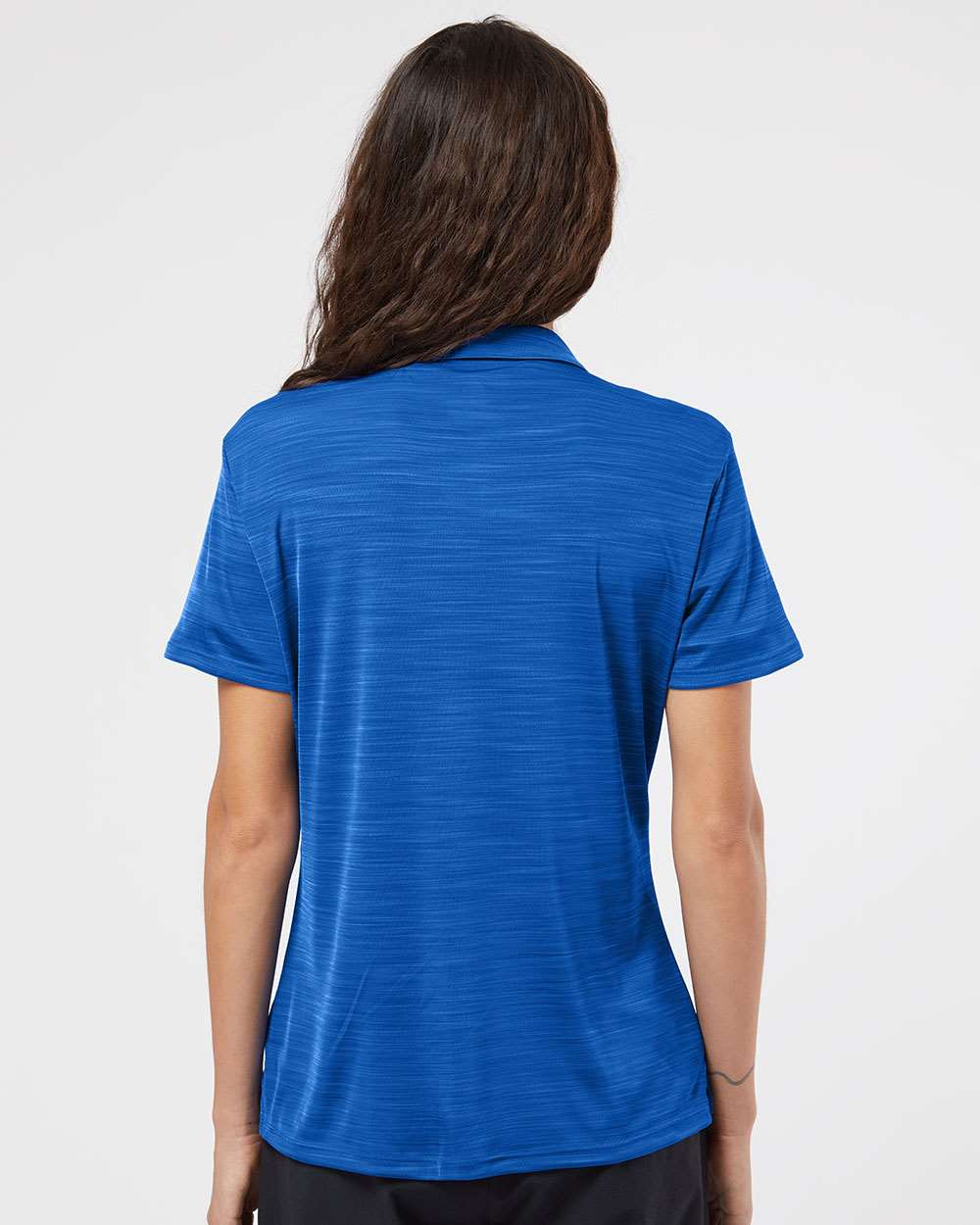 no-logo Adidas Ladies Mélange Polo-Ladies Polos-Adidas-Thread Logic