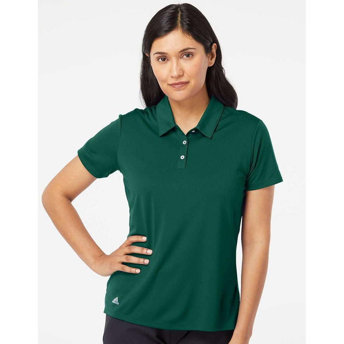 no-logo Adidas Women's Performance Polo-Ladies Polos-Adidas-Thread Logic