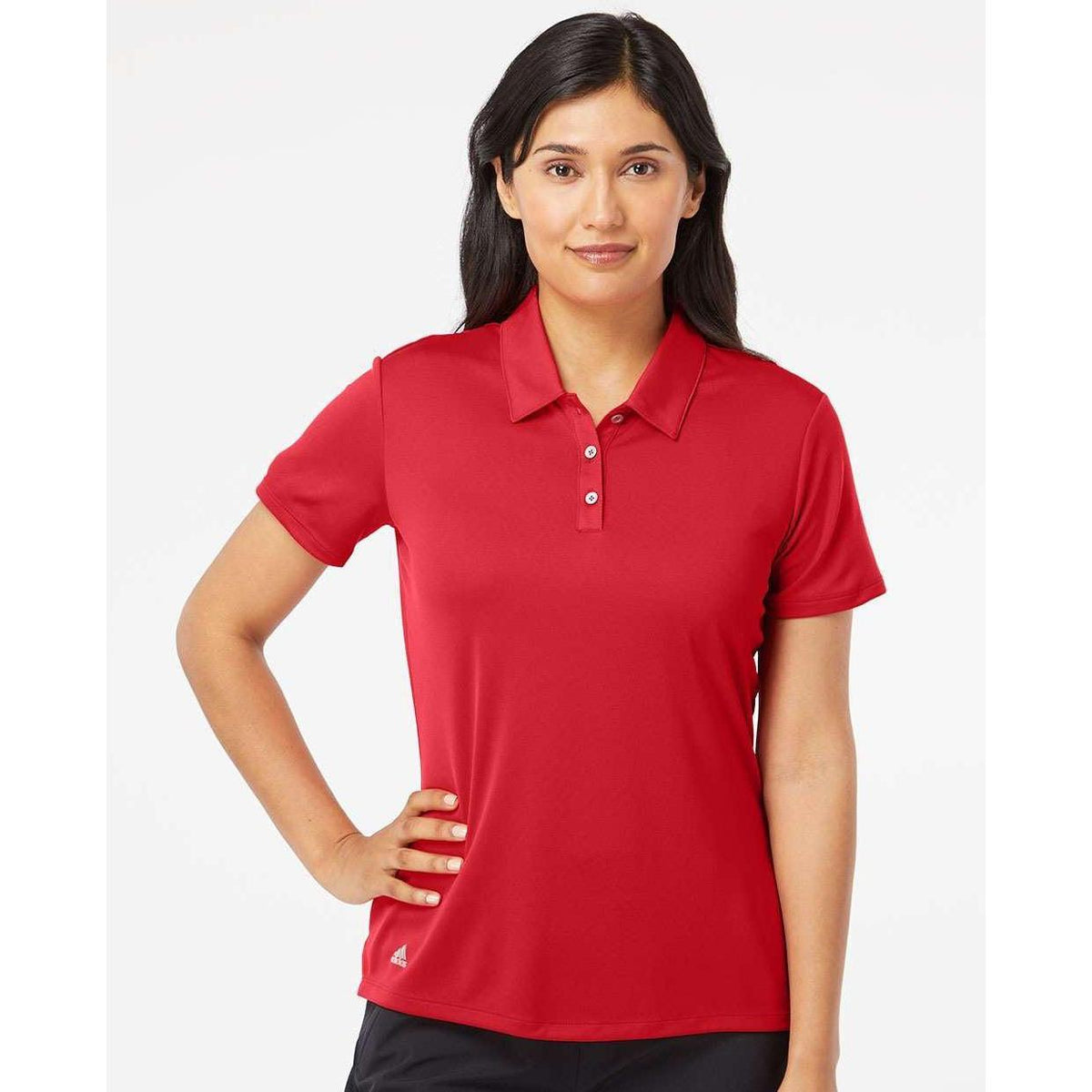 no-logo Adidas Women's Performance Polo-Ladies Polos-Adidas-Thread Logic