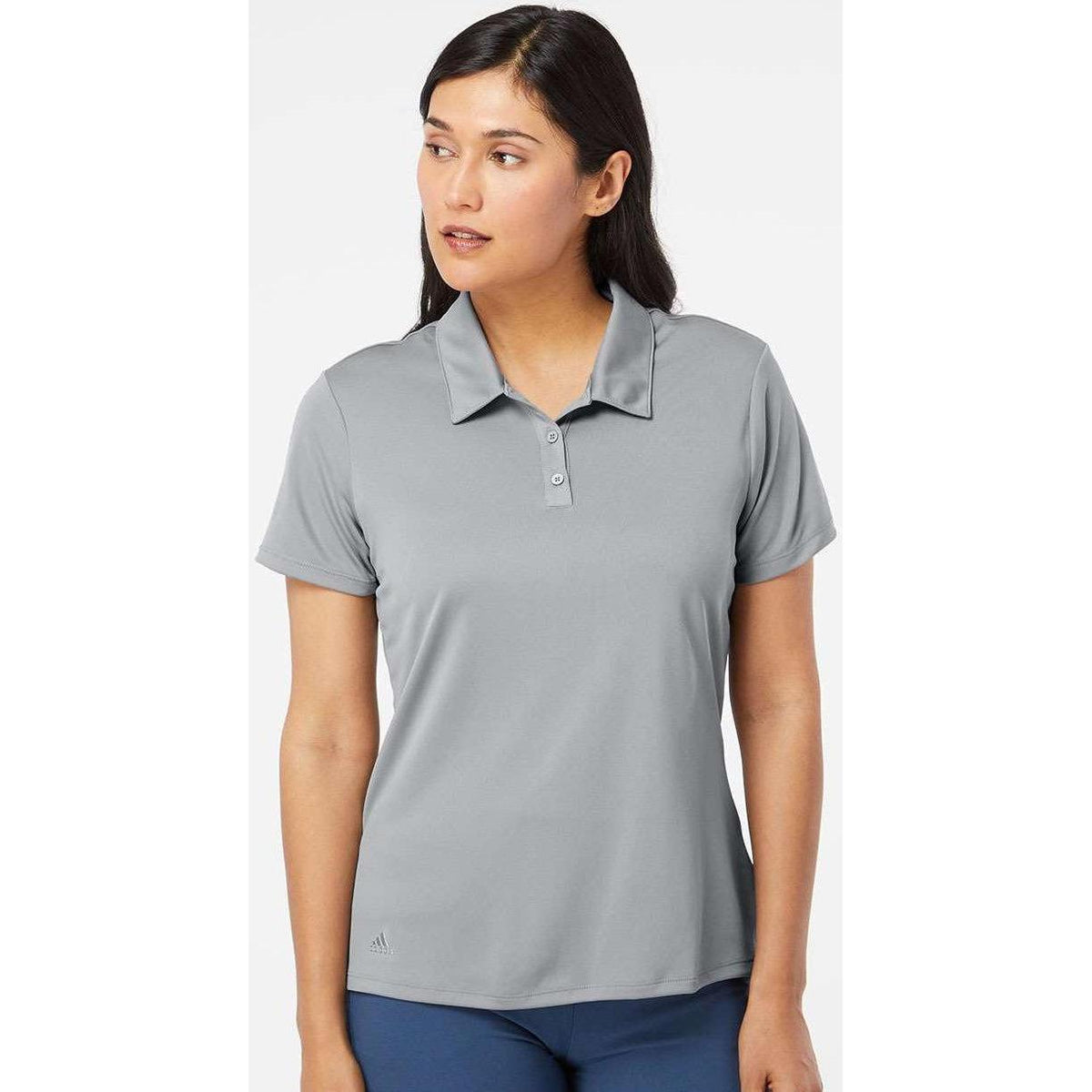 no-logo Adidas Women's Performance Polo-Ladies Polos-Adidas-Thread Logic