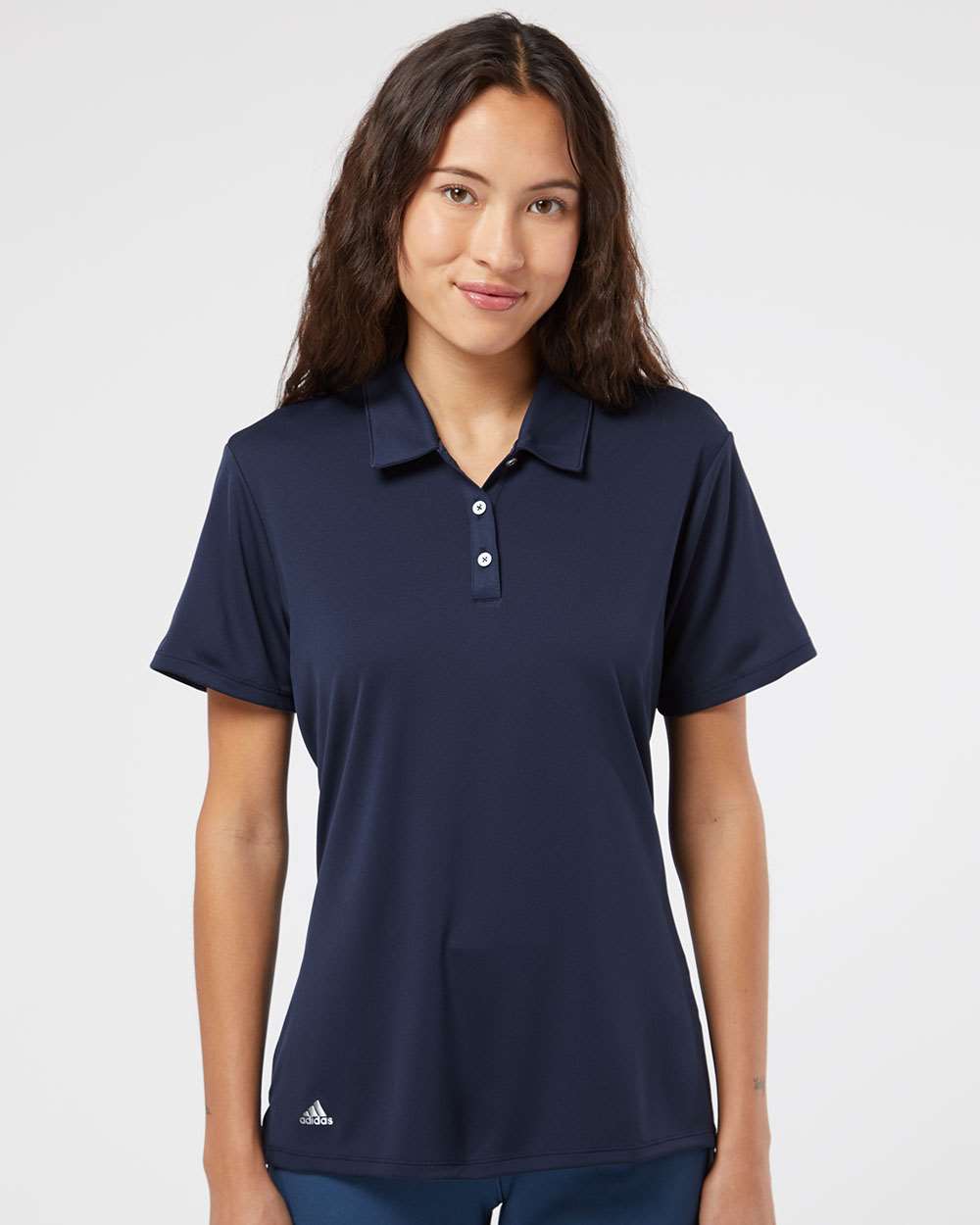 no-logo Adidas Ladies Performance Polo-Ladies Polos-Adidas-Thread Logic