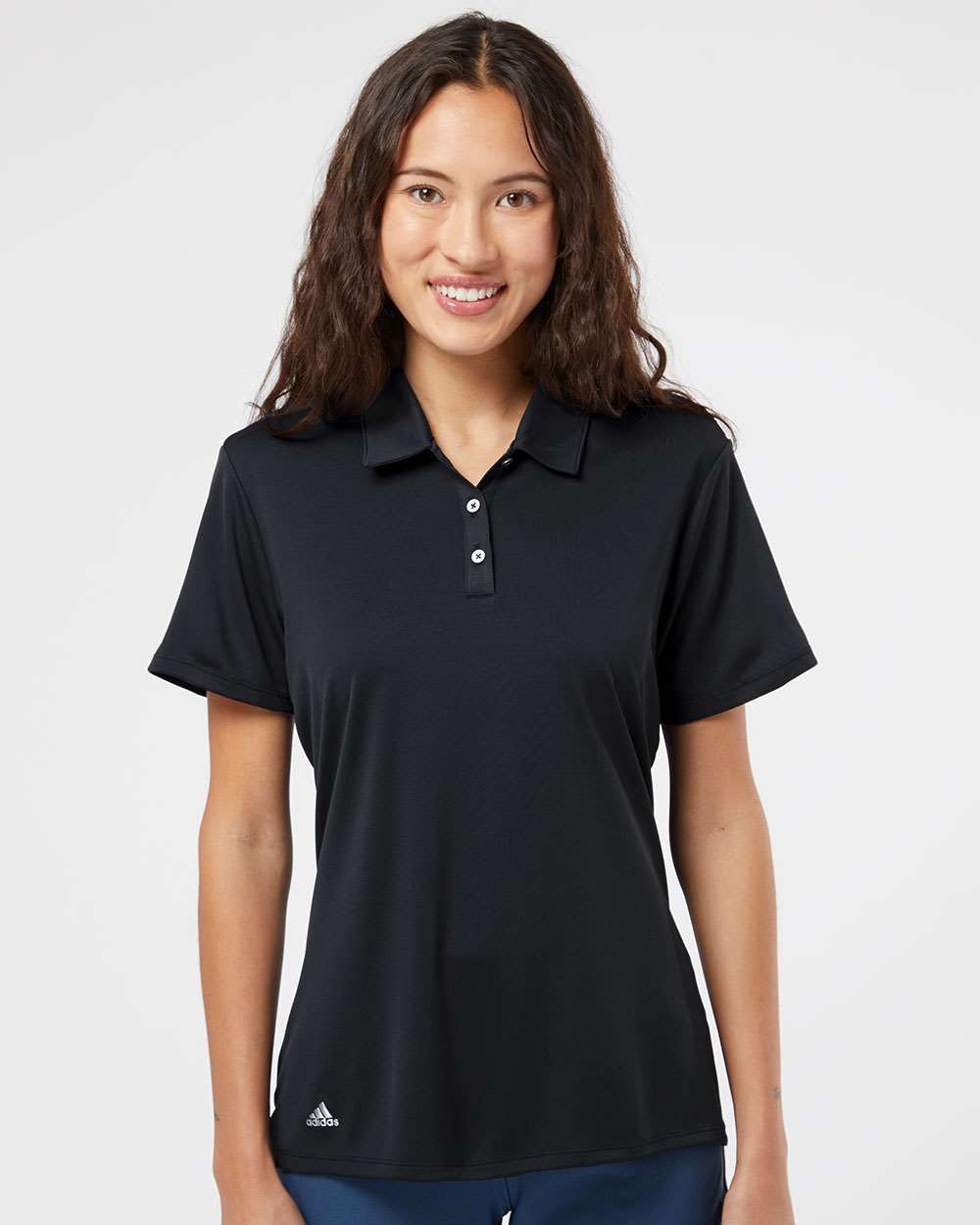 no-logo Adidas Ladies Performance Polo-Ladies Polos-Adidas-Thread Logic