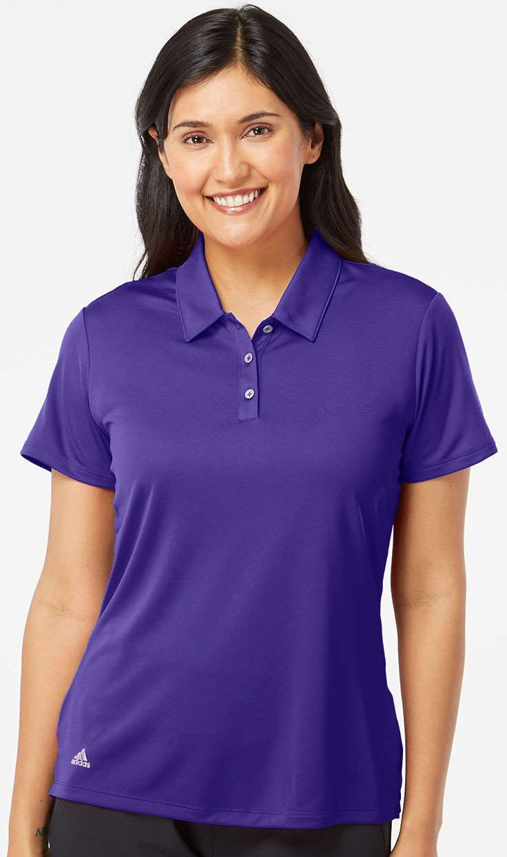 no-logo Adidas Ladies Performance Polo-Ladies Polos-Adidas-Thread Logic
