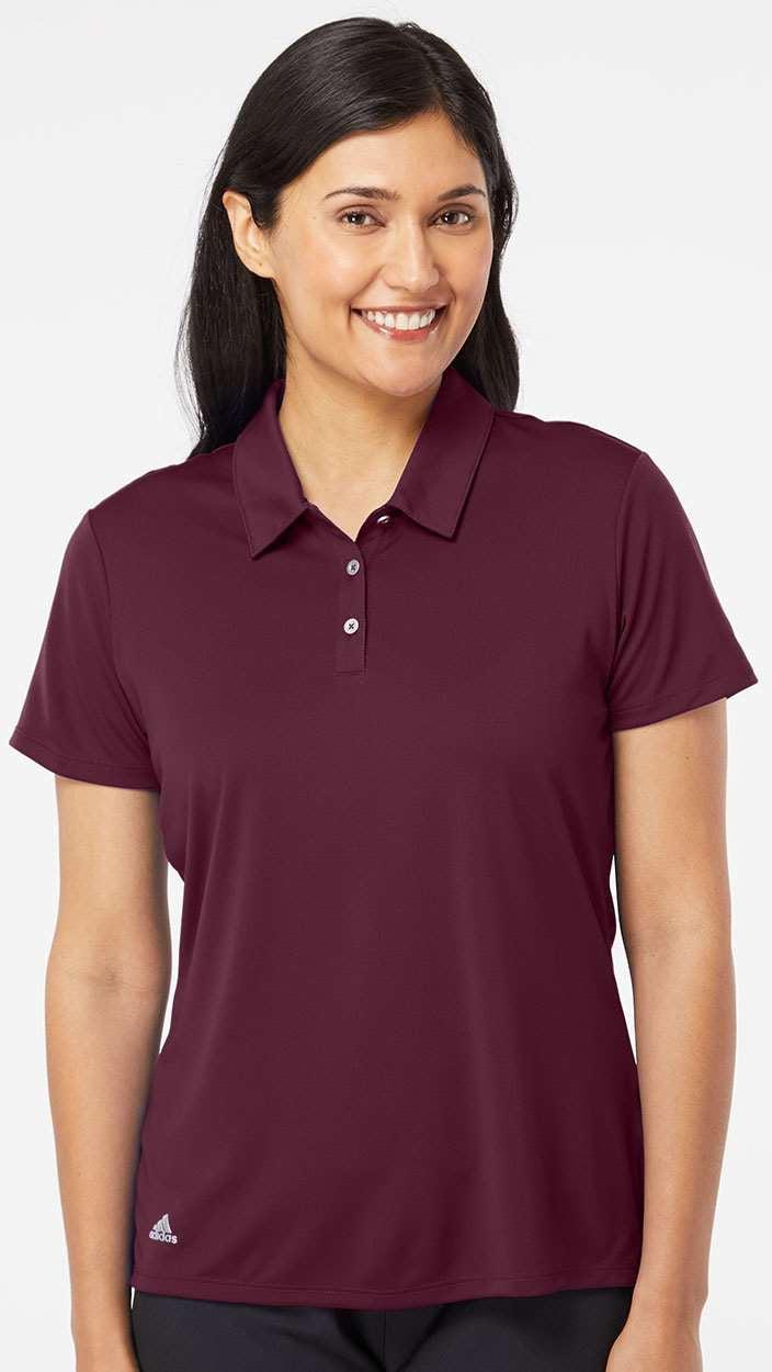 no-logo Adidas Ladies Performance Polo-Ladies Polos-Adidas-Thread Logic