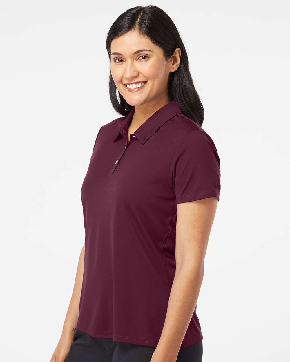 no-logo Adidas Ladies Performance Polo-Ladies Polos-Adidas-Thread Logic