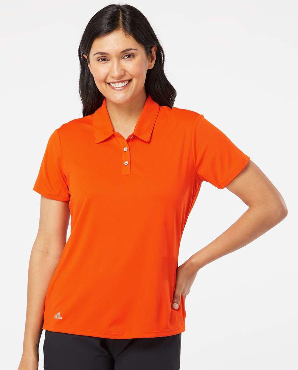 no-logo Adidas Ladies Performance Polo-Ladies Polos-Adidas-Thread Logic