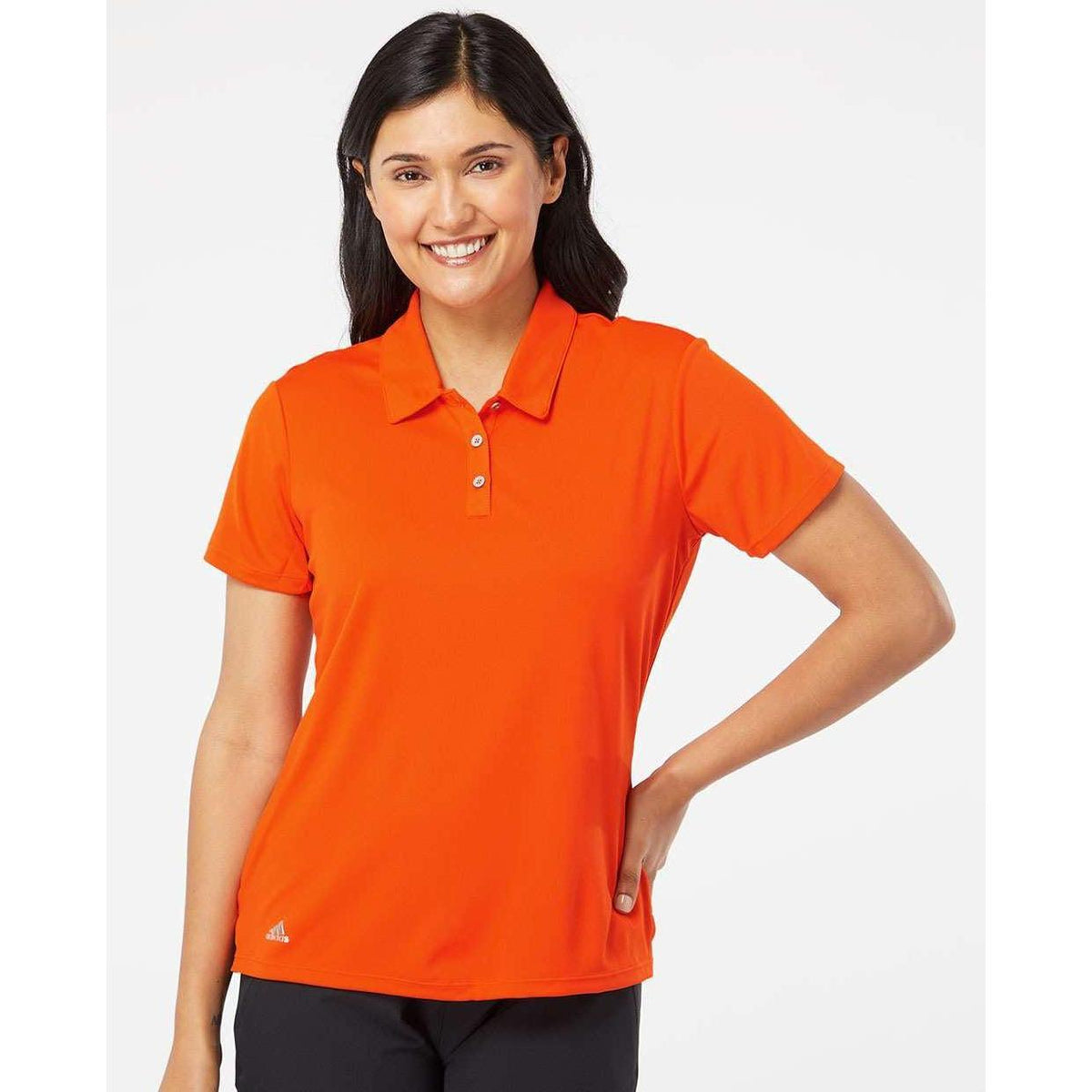 no-logo Adidas Women's Performance Polo-Ladies Polos-Adidas-Thread Logic