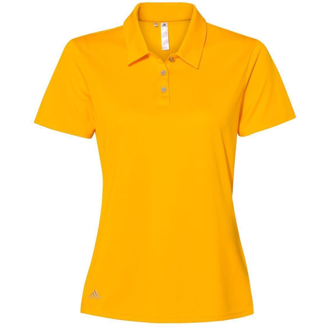 logo-left Adidas Women's Performance Polo-Ladies Polos-Adidas-Collegiate Gold-S-Thread Logic