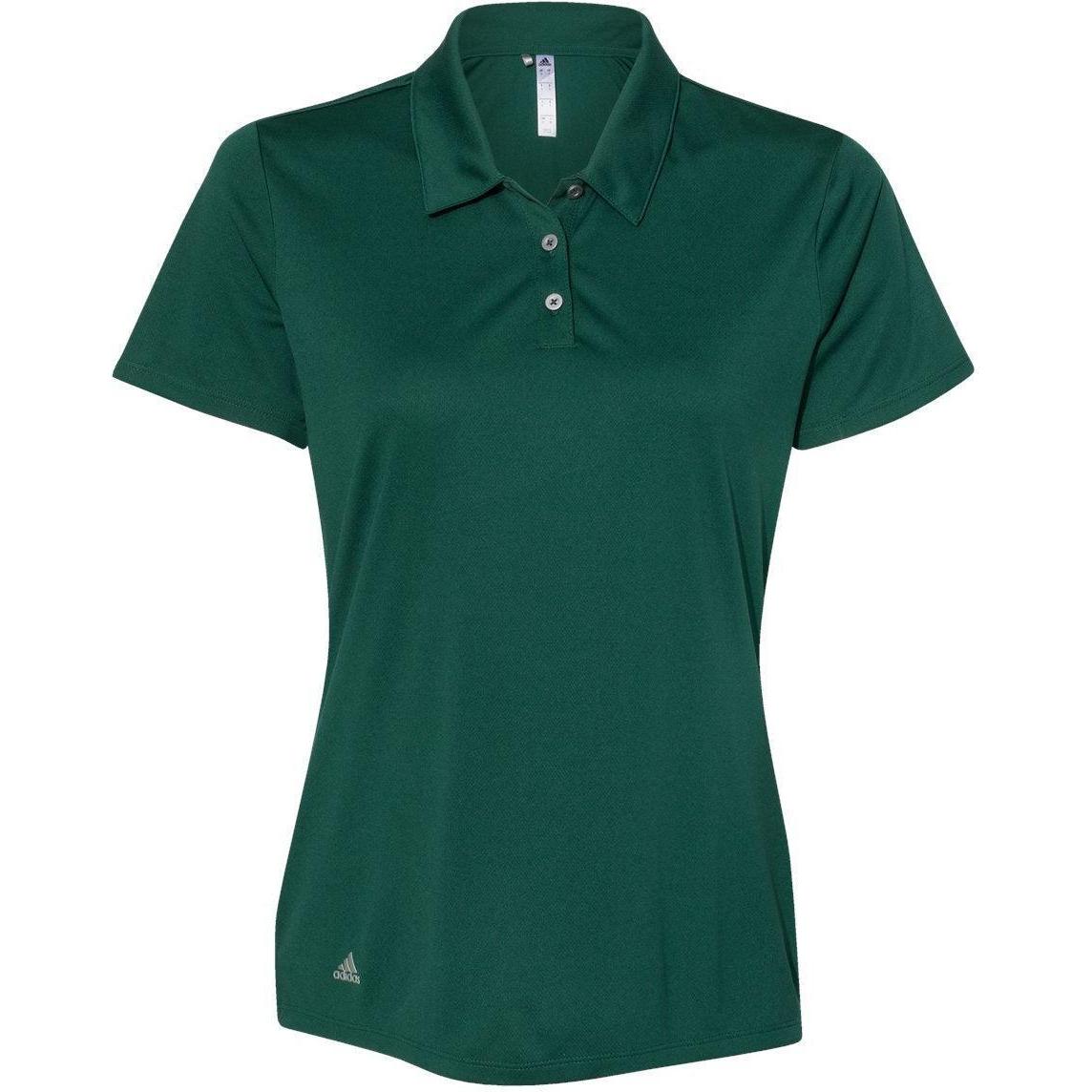 logo-left Adidas Women's Performance Polo-Ladies Polos-Adidas-Collegiate Green-S-Thread Logic