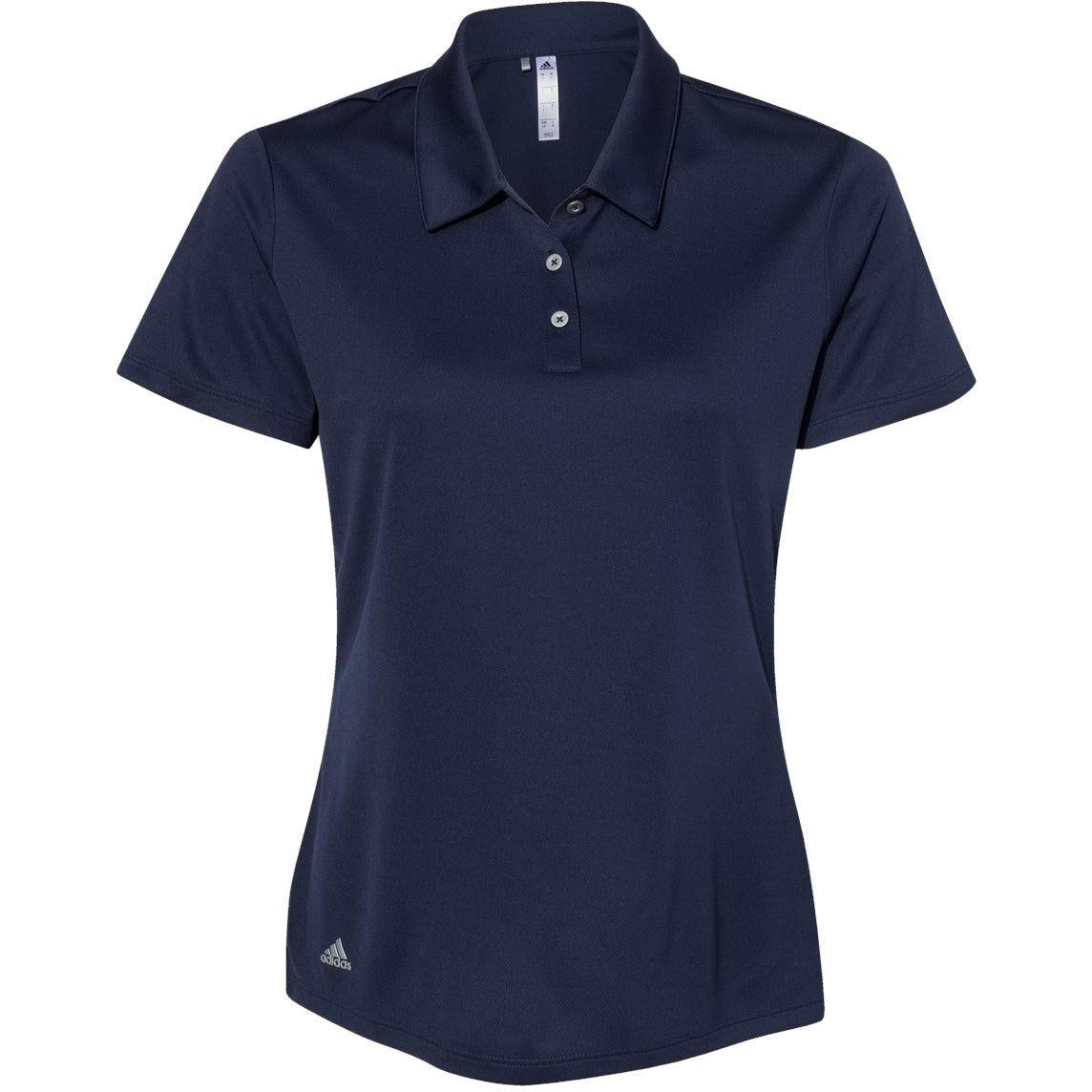 logo-left Adidas Women's Performance Polo-Ladies Polos-Adidas-Navy-S-Thread Logic