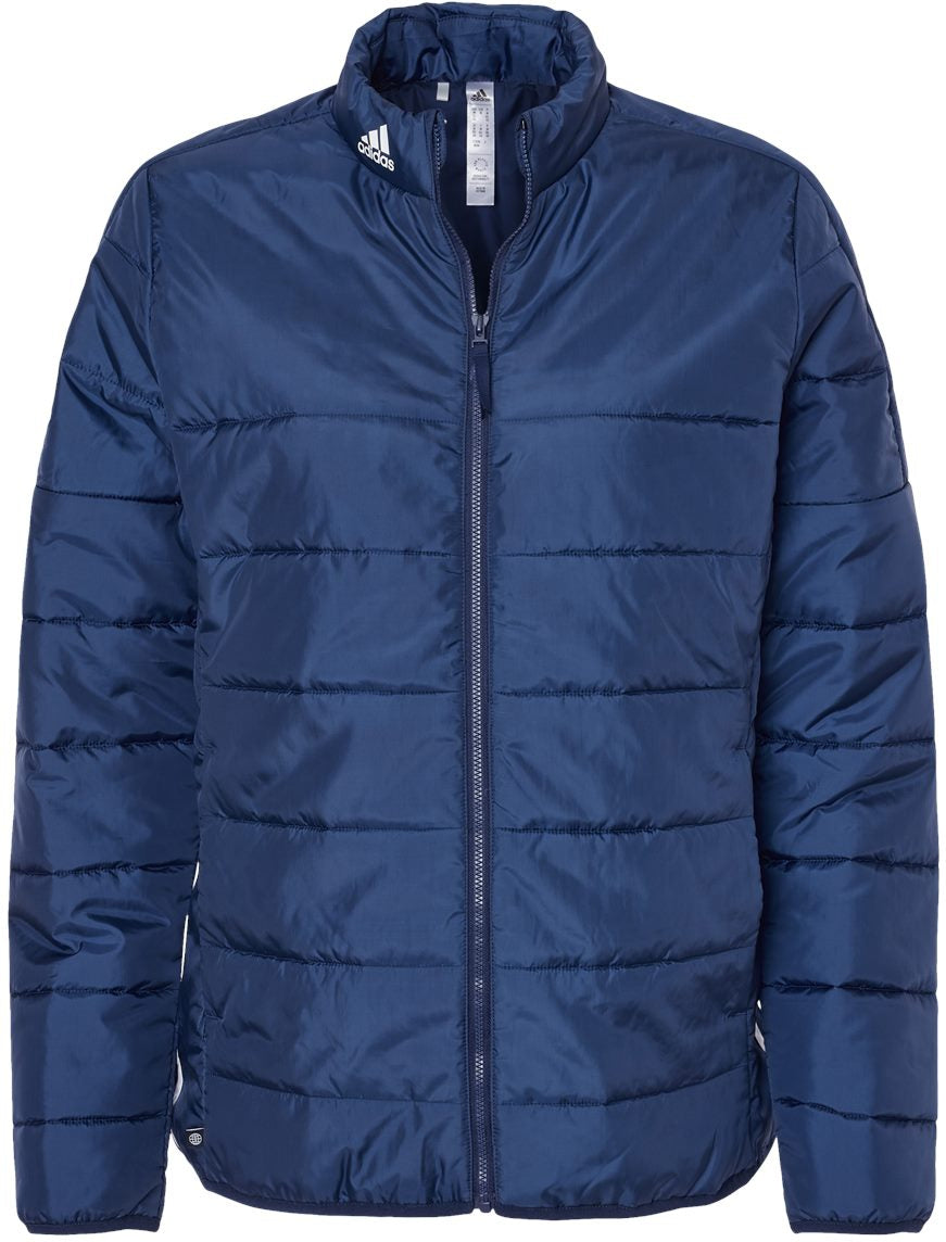 Adidas Ladies Puffer Jacket-Apparel-Adidas-Team Navy Blue-S-Thread Logic