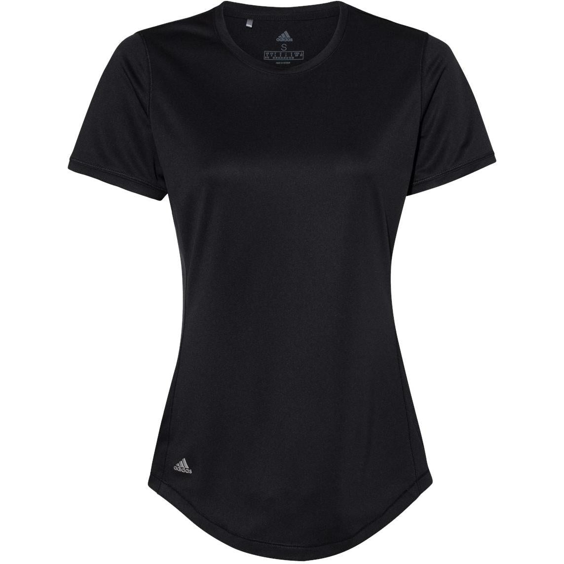 no-logo Adidas Women's Sport TShirt-Polos-Adidas-Black-S-Thread Logic