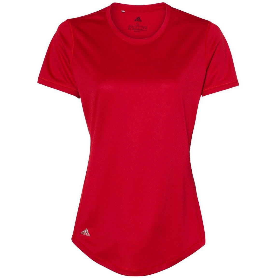 no-logo Adidas Women's Sport TShirt-Polos-Adidas-Power Red-S-Thread Logic