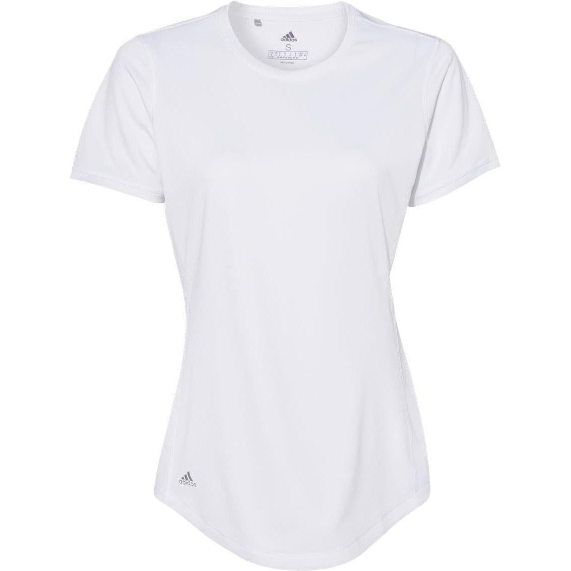 no-logo Adidas Women's Sport TShirt-Polos-Adidas-White-S-Thread Logic