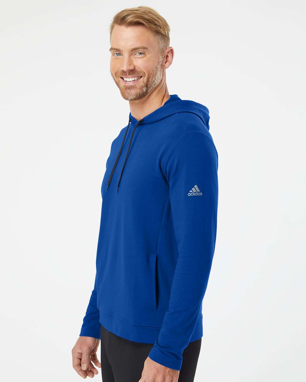 no-logo Adidas Lightweight Hooded Sweatshirt-Men's Layering-Adidas-Thread Logic