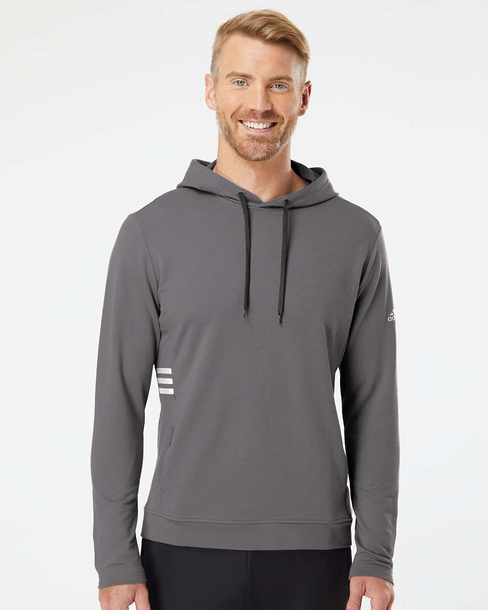 no-logo Adidas Lightweight Hooded Sweatshirt-Men's Layering-Adidas-Thread Logic