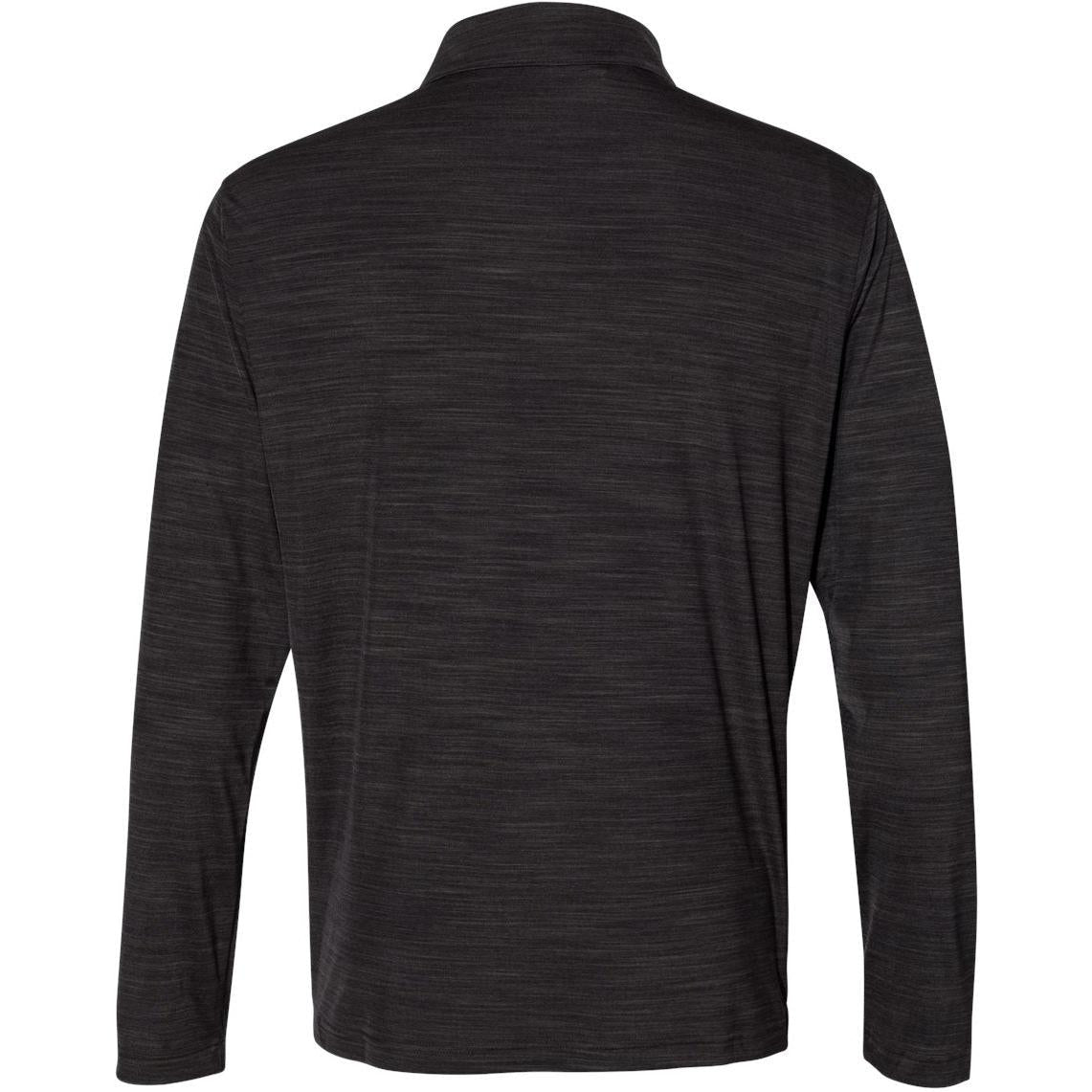 no-logo Adidas Lightweight Mélange QuarterZip Pullover-Quarter Zips-Adidas-Thread Logic