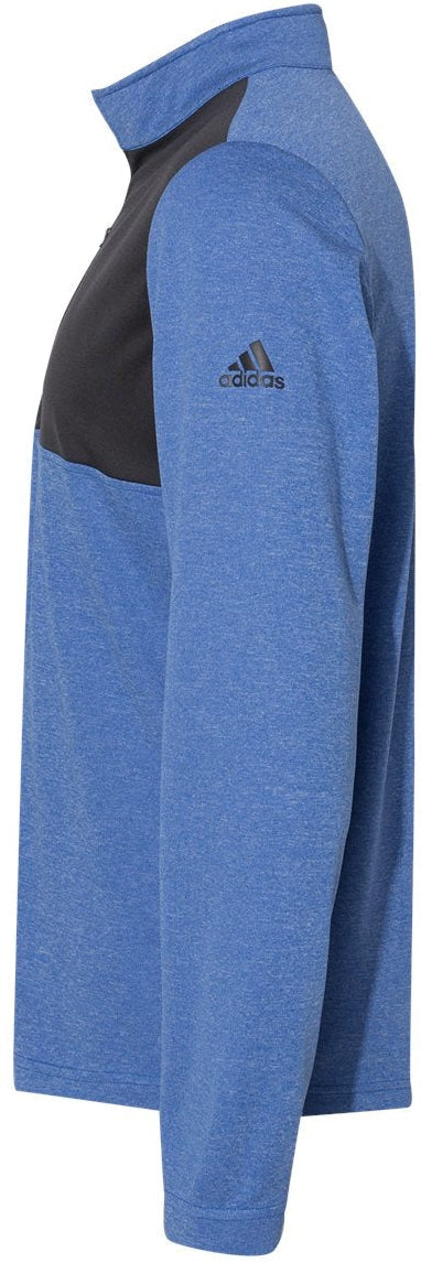 no-logo Adidas Lightweight QuarterZip Pullover-Men's Layering-Adidas-Thread Logic