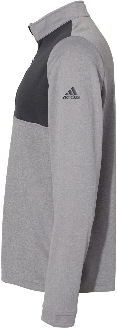 no-logo Adidas Lightweight QuarterZip Pullover-Men's Layering-Adidas-Thread Logic