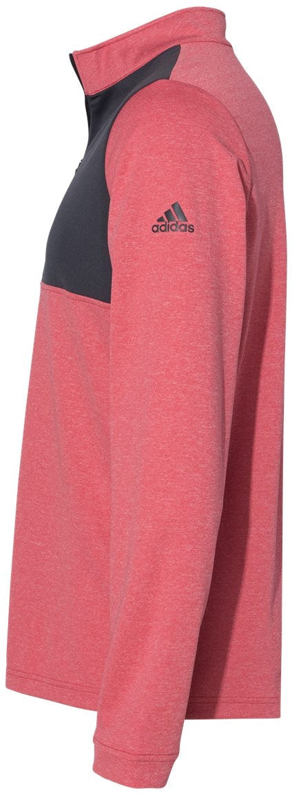 no-logo Adidas Lightweight QuarterZip Pullover-Men's Layering-Adidas-Thread Logic